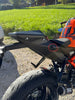 KTM 1390 Super Duke 2024+ 100% Carbon Heckverkleidung Unter Sitz Matt