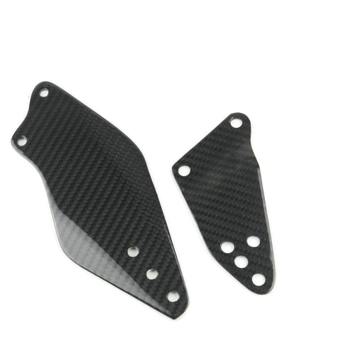 Kawasaki ZX10R 06-07 Carbon Fersenschutz Heel Plates Repose Pieds 1
