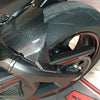 Kawasaki ZH2 Carbon Schutzblech Kotflügel Garde Boue Hugger Chain Guard Kettenschutz Guide