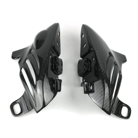 Triumph 765 Street Triple Carbon Verkleidung Side Covers Plaque latérales 2