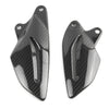 Triumph Street Triple Carbon Fersenschutz  Reposes Pieds Heel Plates 3