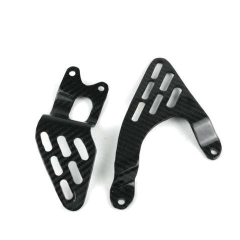 Yamaha YZF R6 Carbon Fersenschutz Heel plates Repose pieds 1